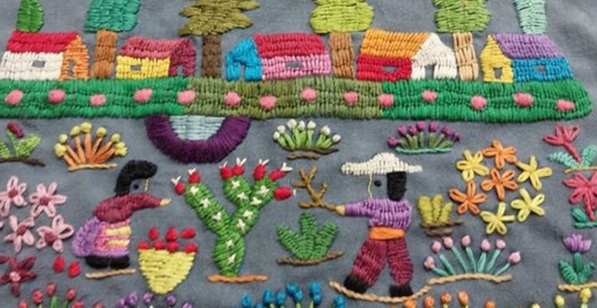 Bordado Purépecha – México