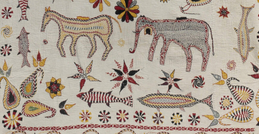 Bordado Kantha – India