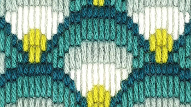 Bordado Bargello