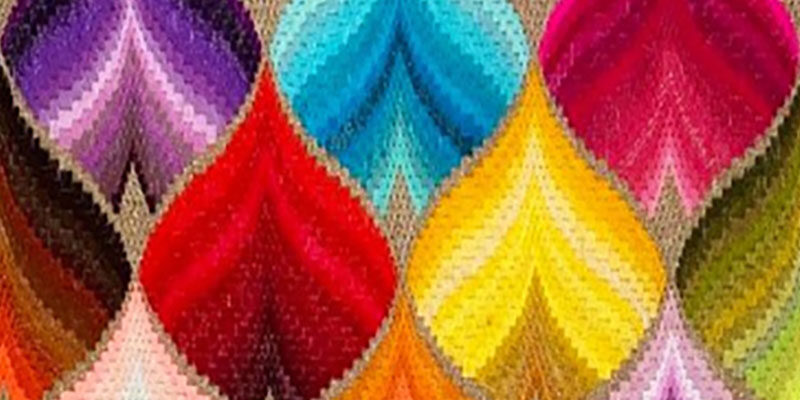 Bordado Bargello